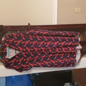 Old navy lobster dress midi